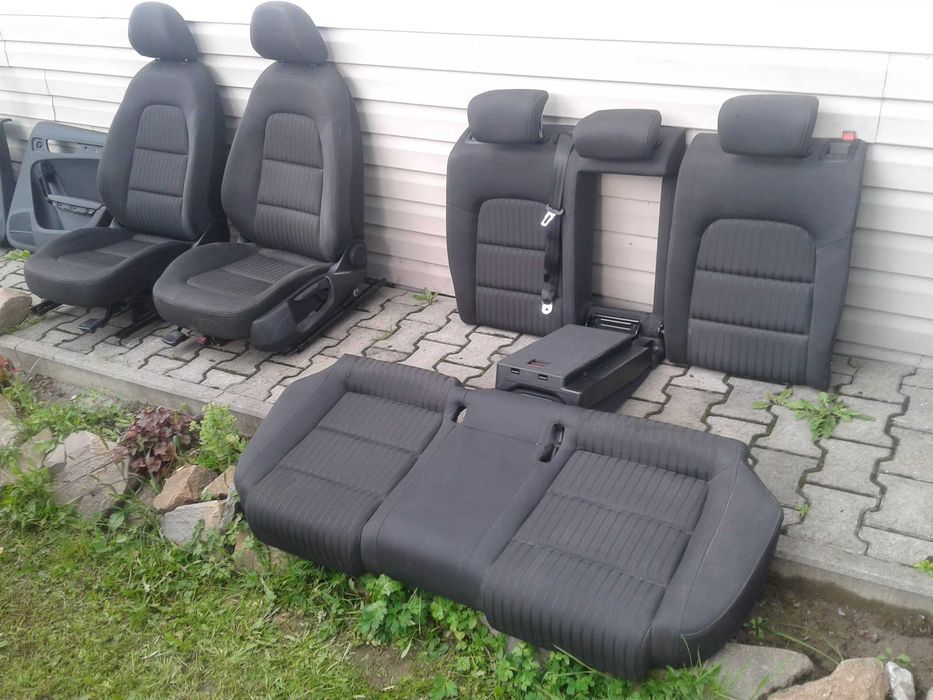 Audi A4 B8 Avant Kombi Grzane Fotele Kanapy Przód Tył Tapicerka