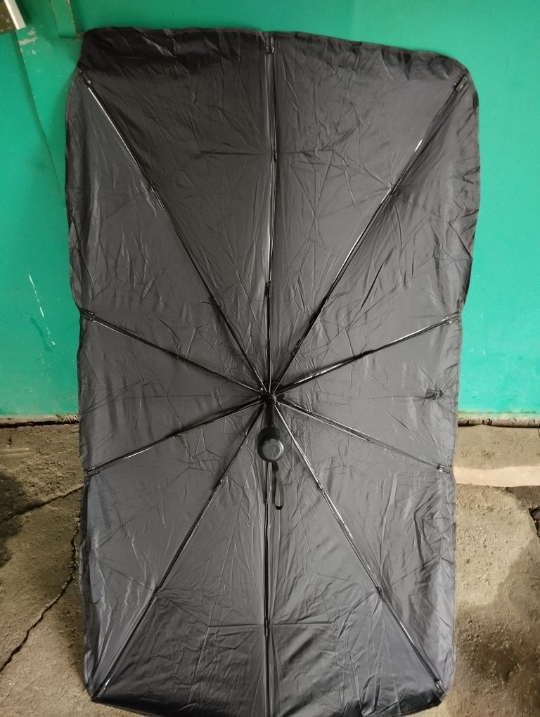 Шторка зонт парасоля для захисту від сонця лобового скла авто
