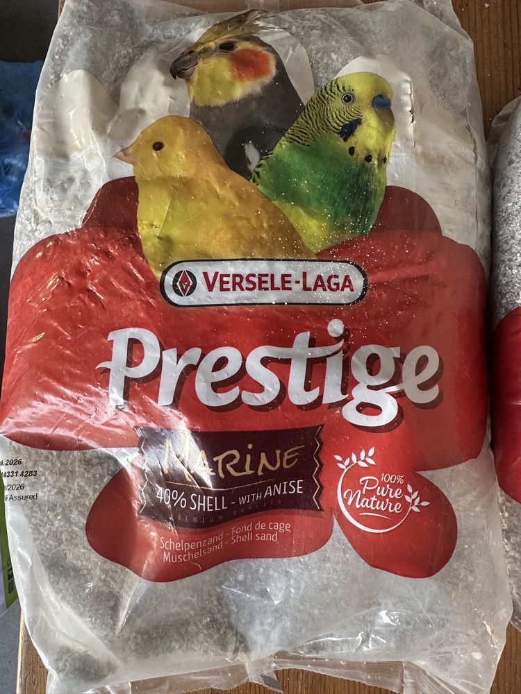 4 x Versele-Laga Prestige Piasek dla ptaków