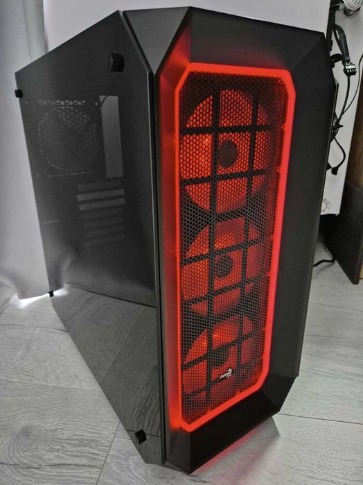 ATX корпус Aerocool P7-C1 Pro RGB тоноване скло з обох боків