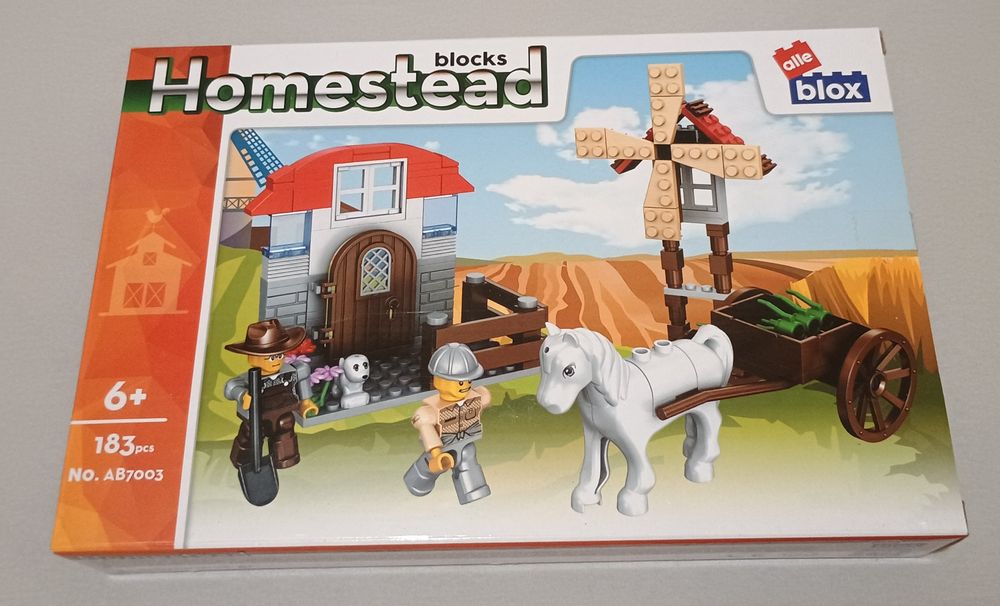 Klocki Alle Blox Farma, 183 elementy, 6+