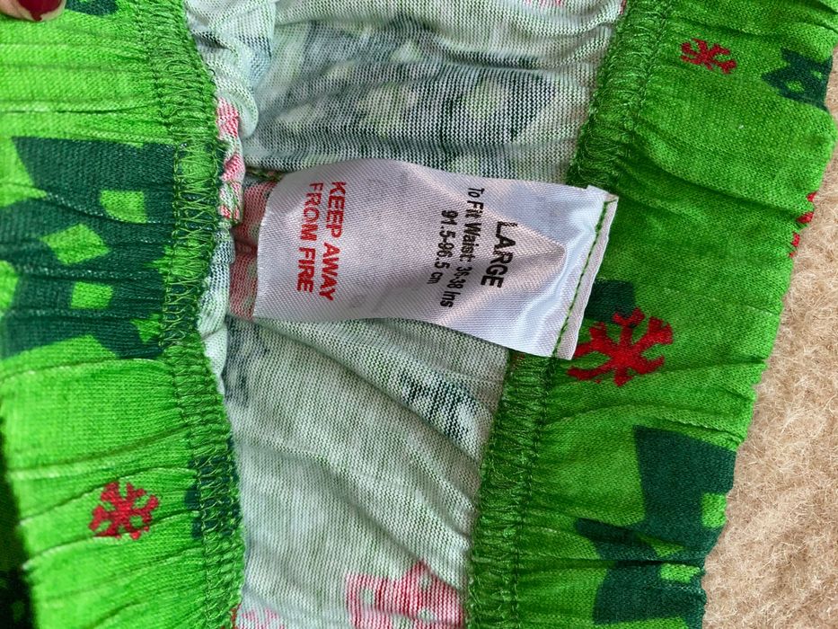 Spodnie piżamowe rozm L /XL