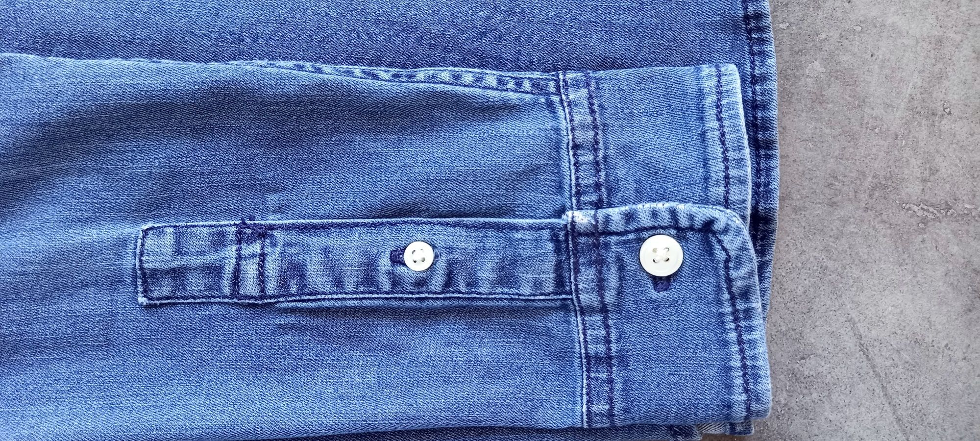 Abercrombie&Fitch, koszula jeansowa, roz. 146cm