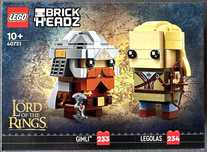 LEGO 40751 BrickHeadz - Legolas i Gimli Nowy MISB