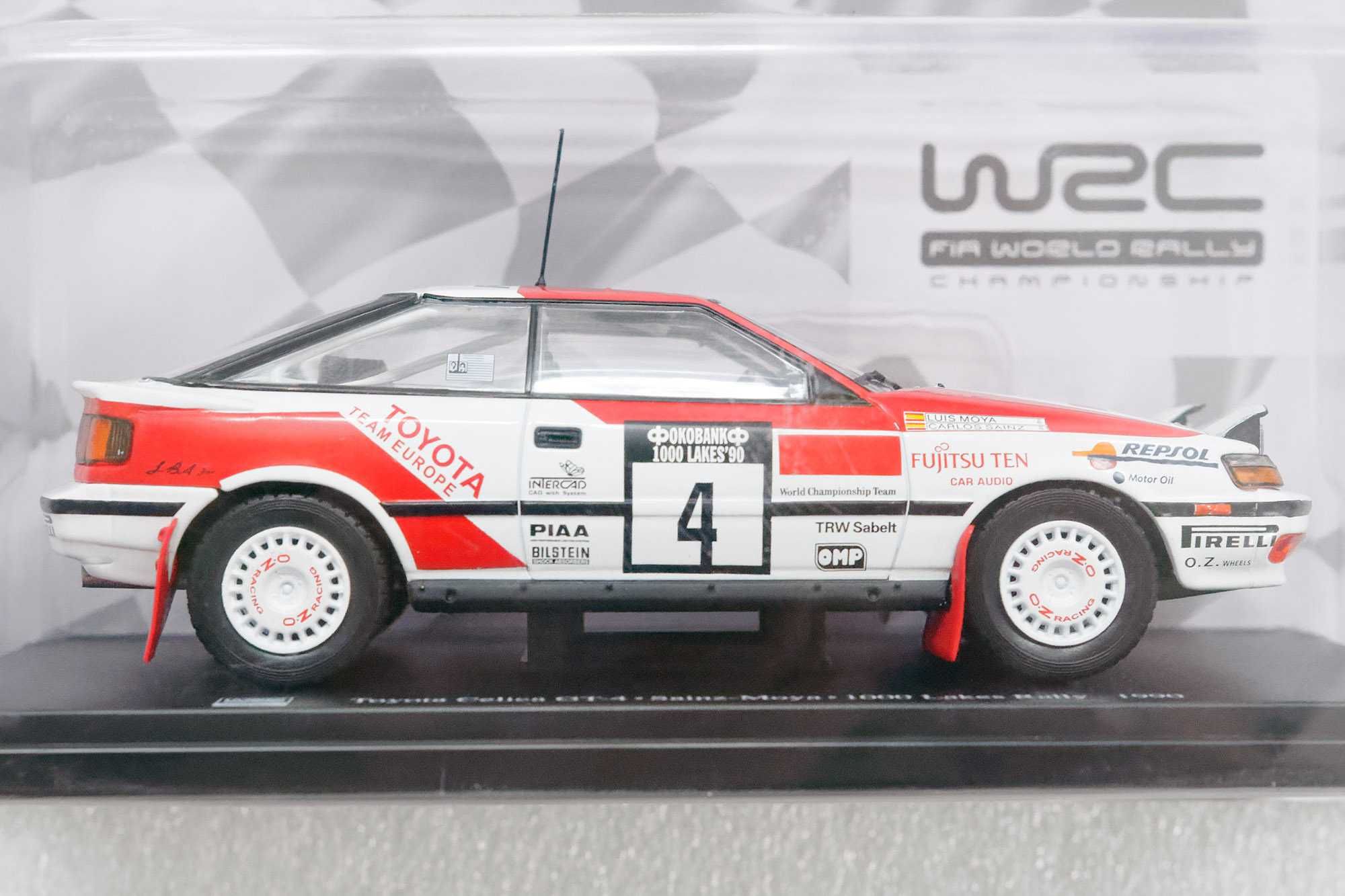 TOYOTA CELICA GT FOUR ST165 1:24 Hachette WRC 1990 Carlos Sainz
