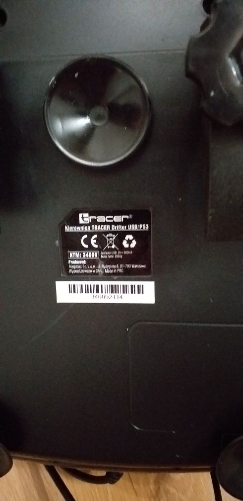 Kierownica Tracer Driver USB PS3