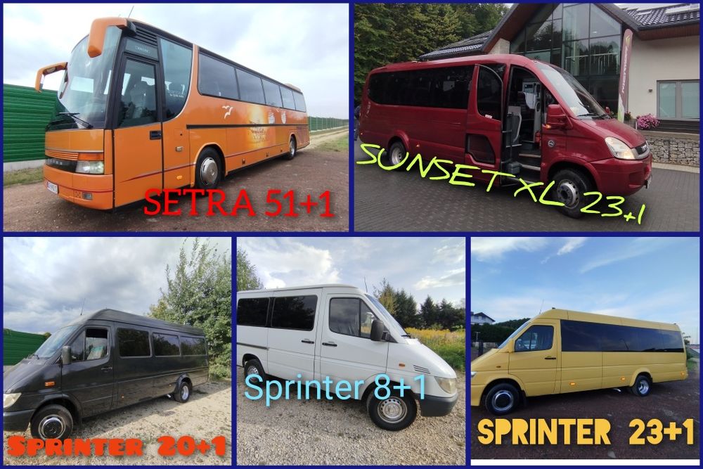Przewóz Osób busy 8-23 i Autobus 51 miejsc  Busy.Radlin