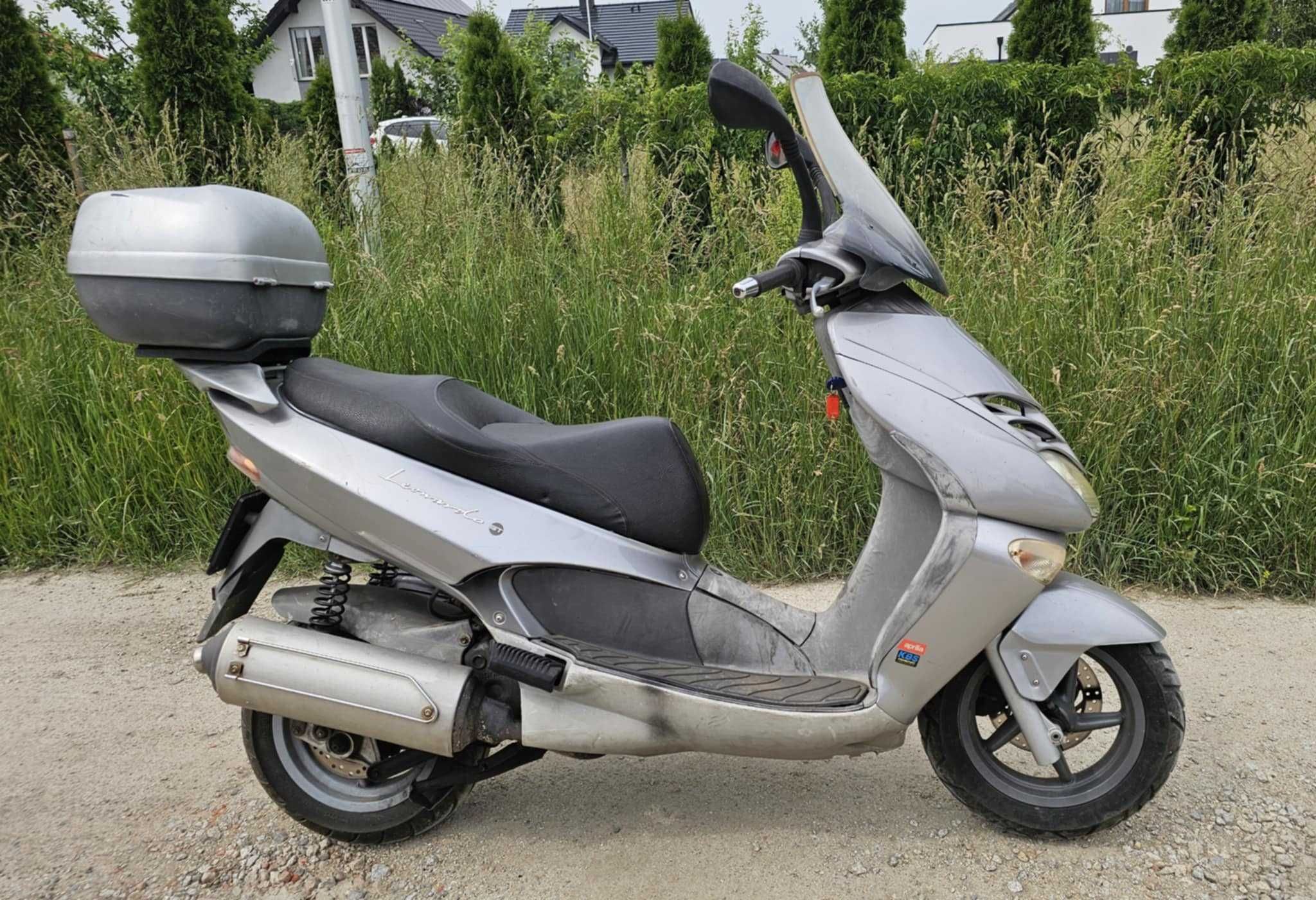 Aprilia Leonardo 125 - 2002R  /  25tyś km. Opłacona ! + kufer