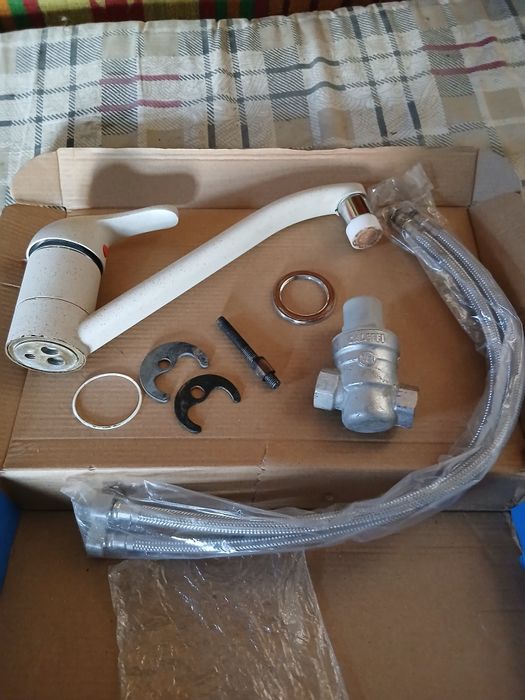 Смеситель кухонный + редуктор дааленич