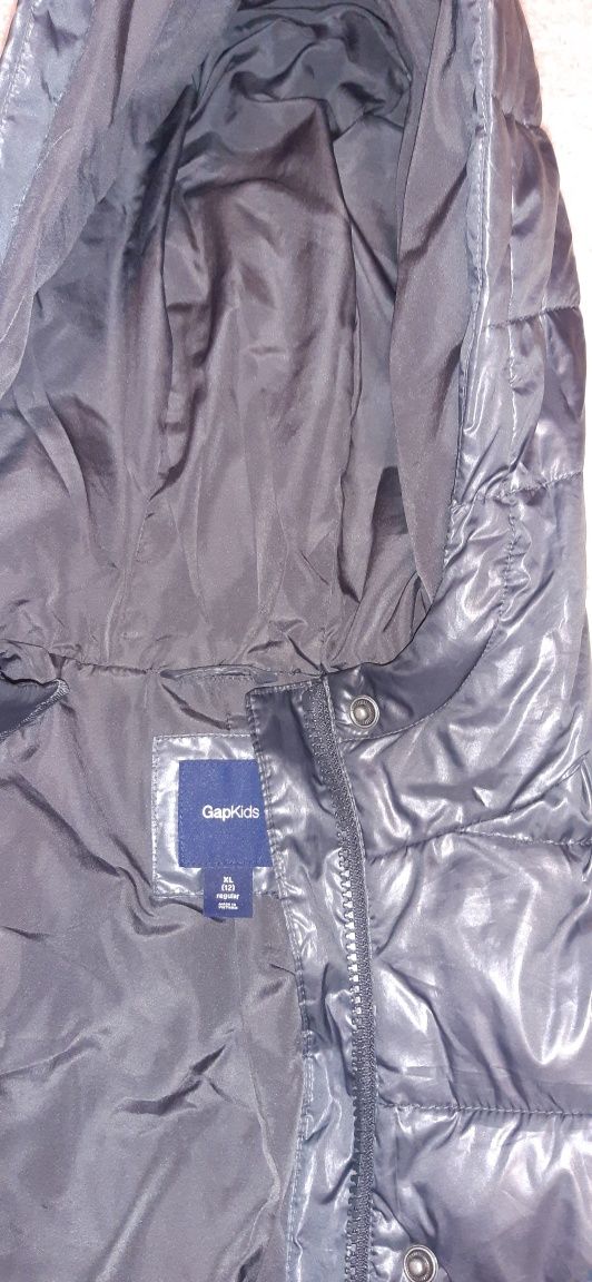 GAP XL 146-152 płaszczyk kurtka grafit parka dziewczynka rozm. 150