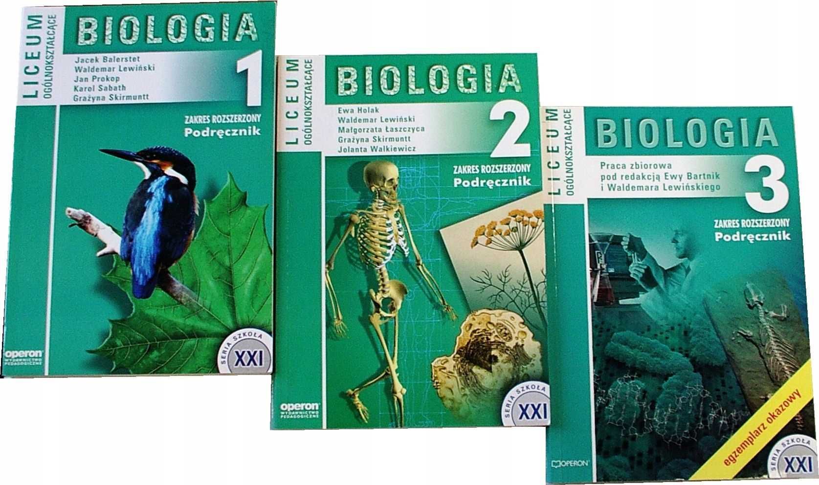 BIOLOGIA 1 2 3 podręcznik rozszerzony - Lewiński DB+