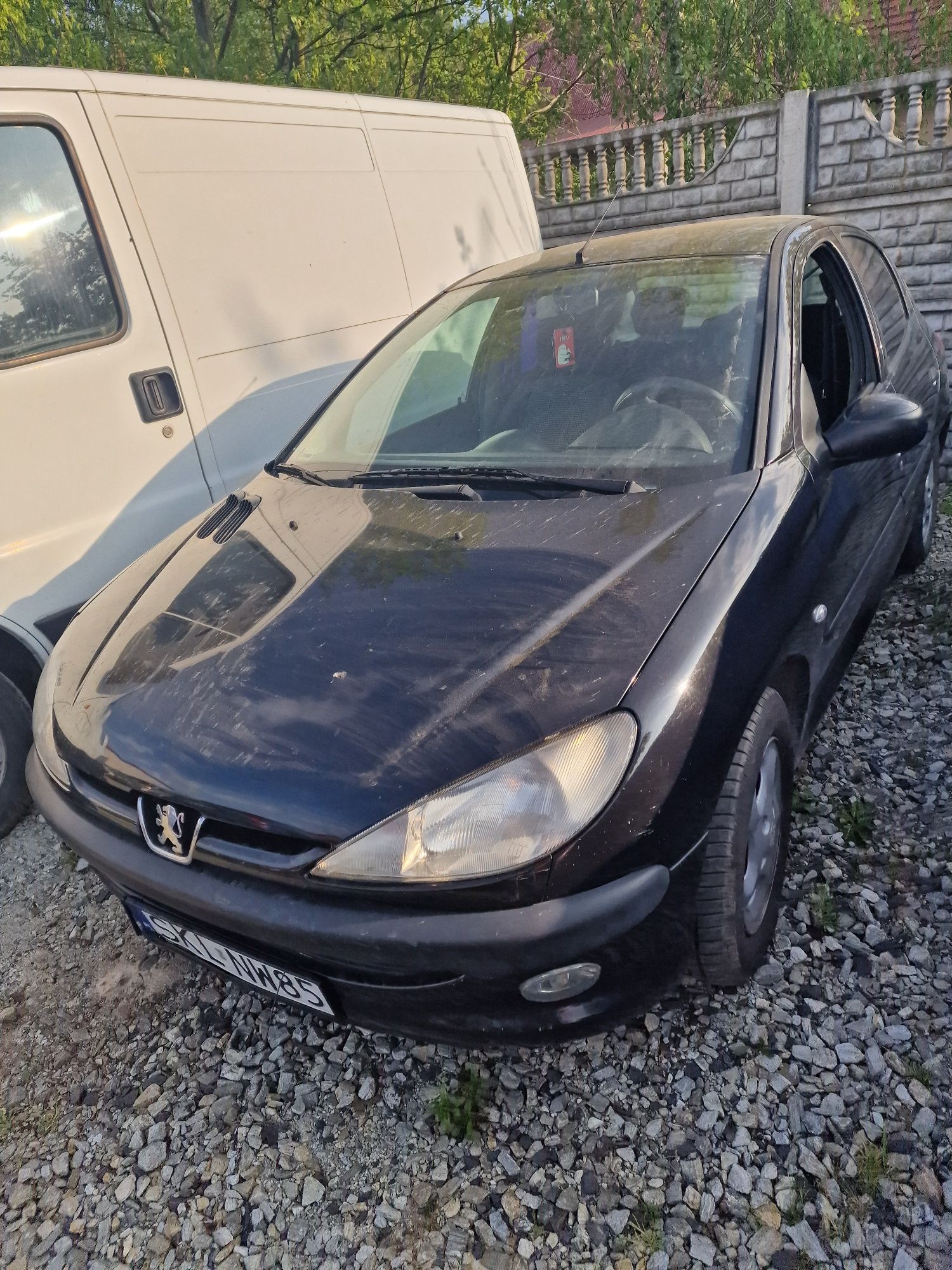 Peugeot 207 206 zderzak przód lampy drzwi maska silnik 2,0hdi