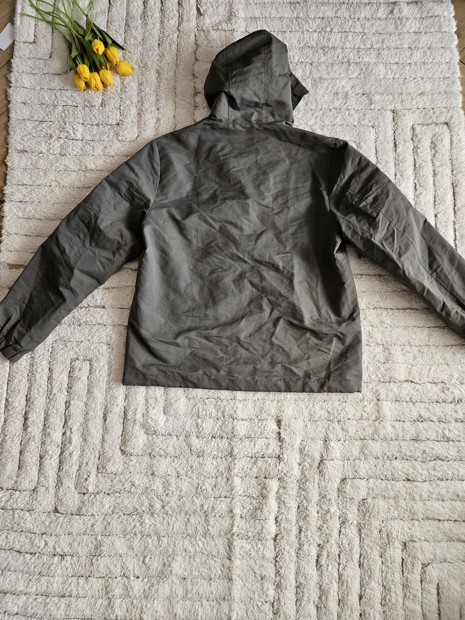 Lekka męska kurtka wiatrówka khaki confront XL