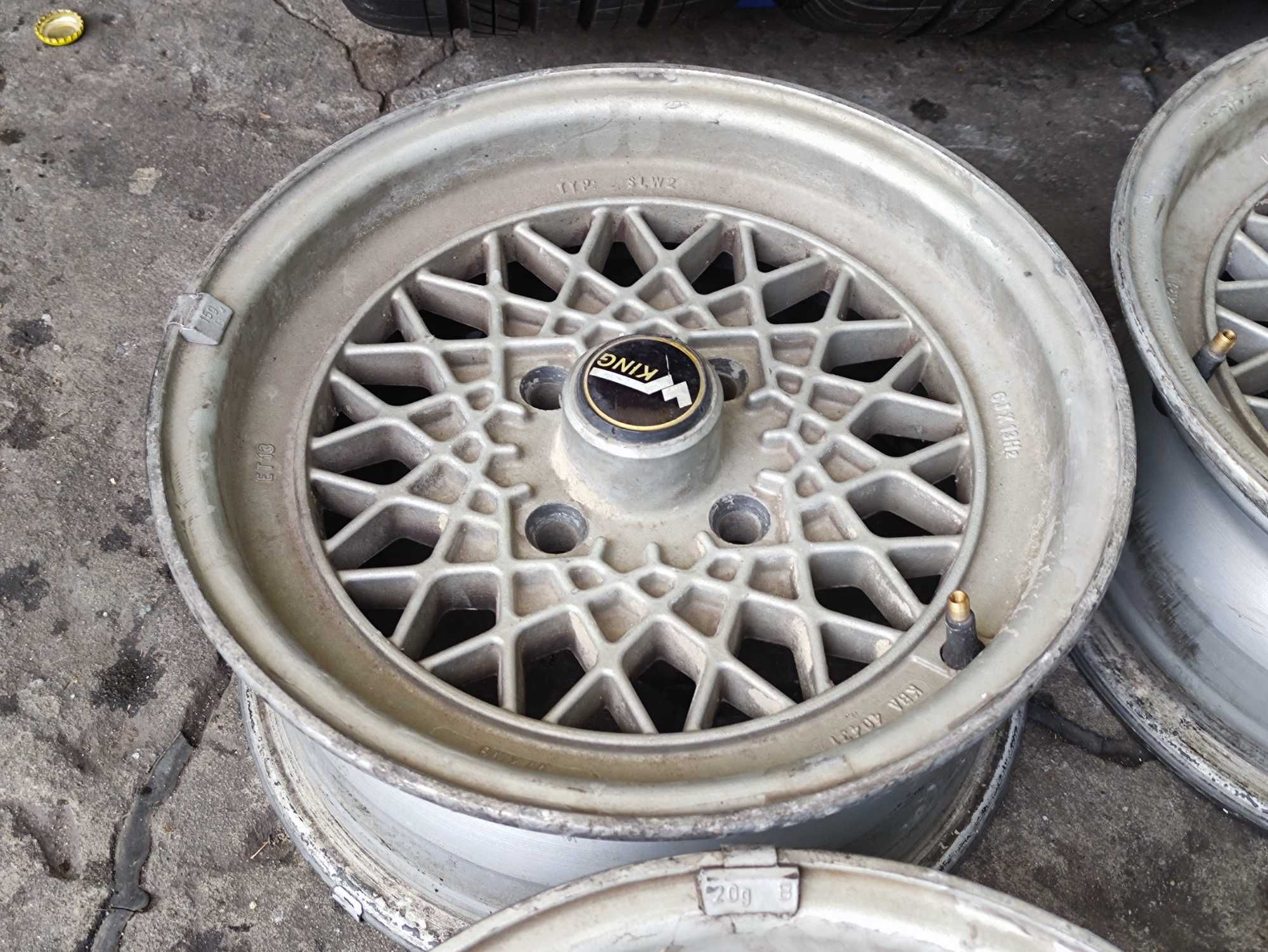 Alufelgi 4x100 Viking 13x6 ET13 bbs mahle BMW e21 126p