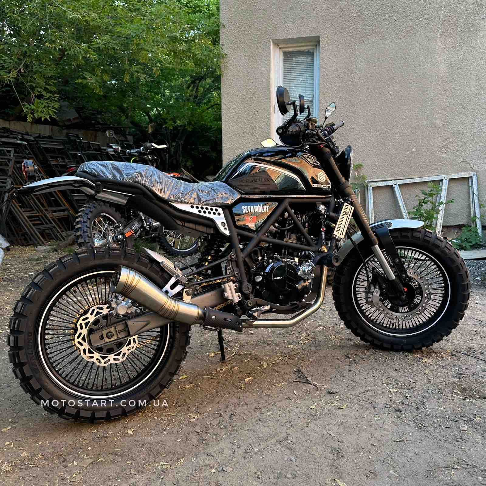 Мотоцикл Geon Scrambler 300 стріт, дорожній