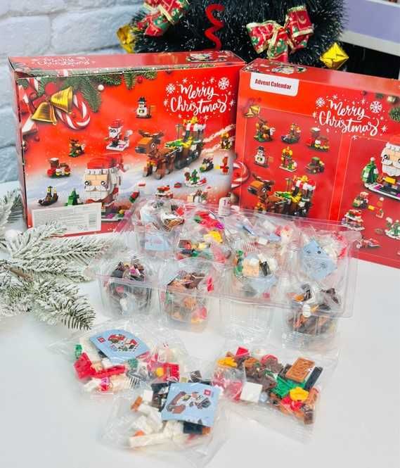 Адвент-календар "конструктор різдвяний" — справжня новорічна пригода