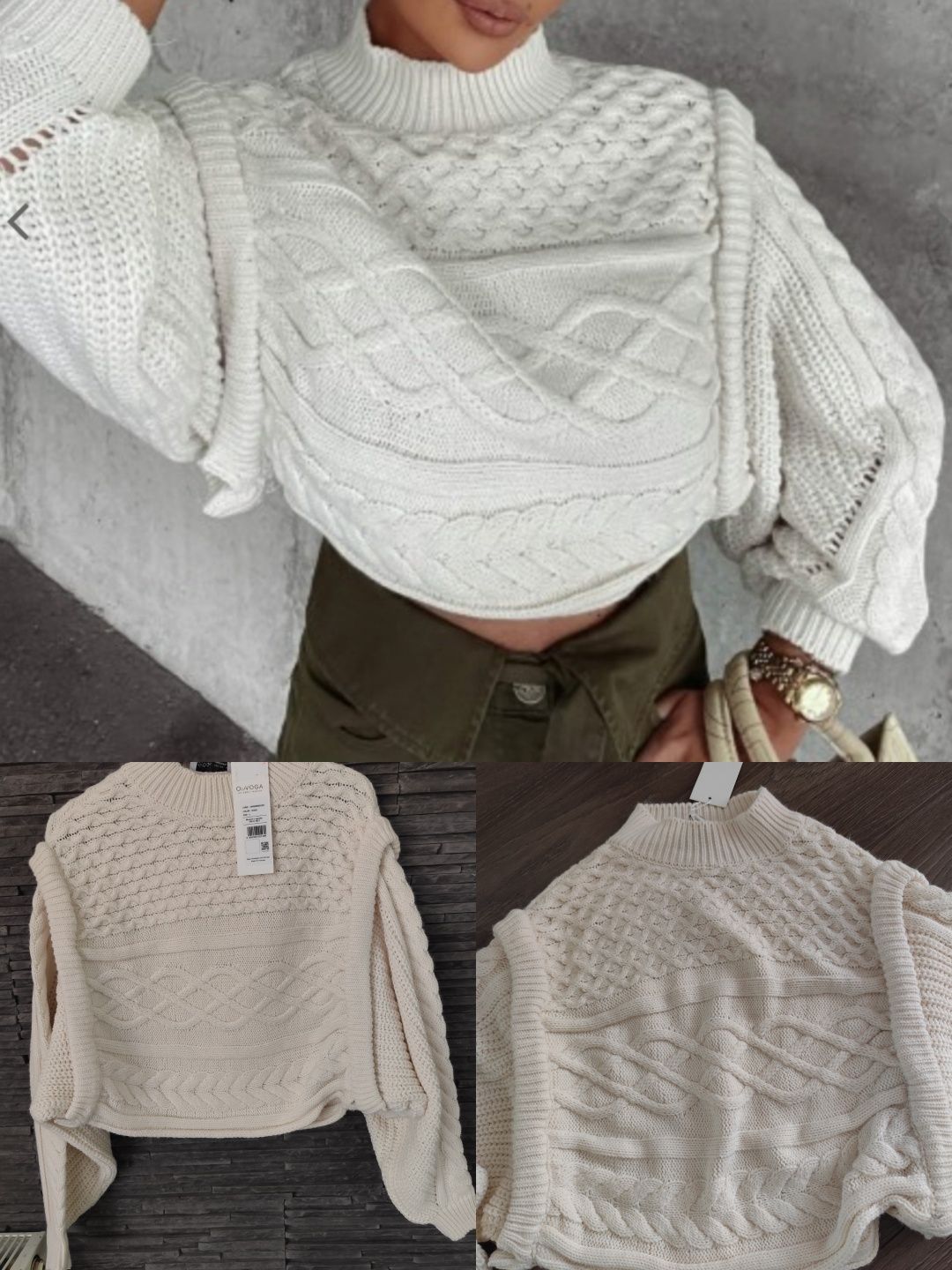 Nowy sweter sweterek O'la Voga M