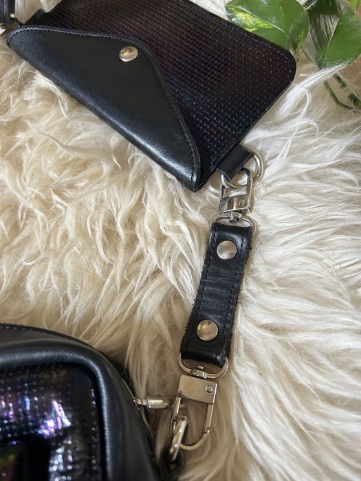 Torebka skóra naturalna polskiej firmy Mięta