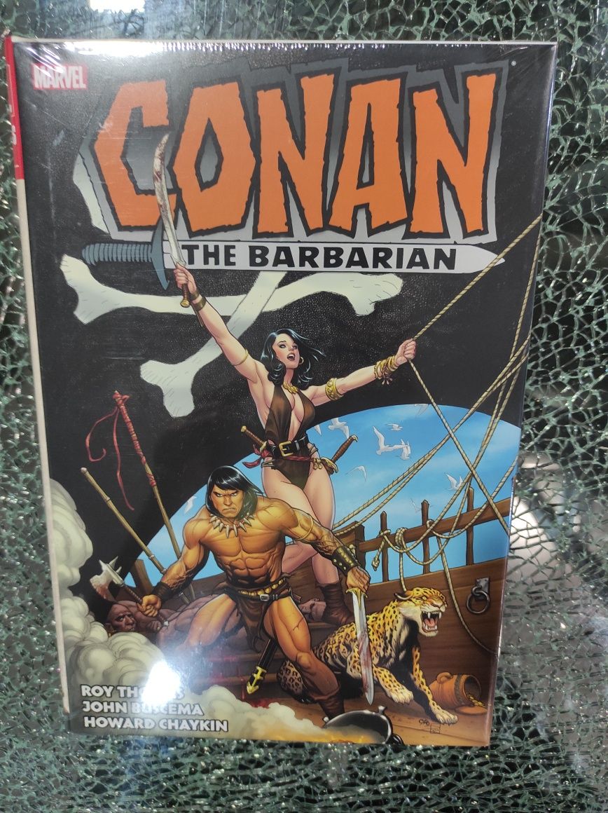 Omnibus Conan Barbarian Original Marvel Years volume 3 banda desenhada