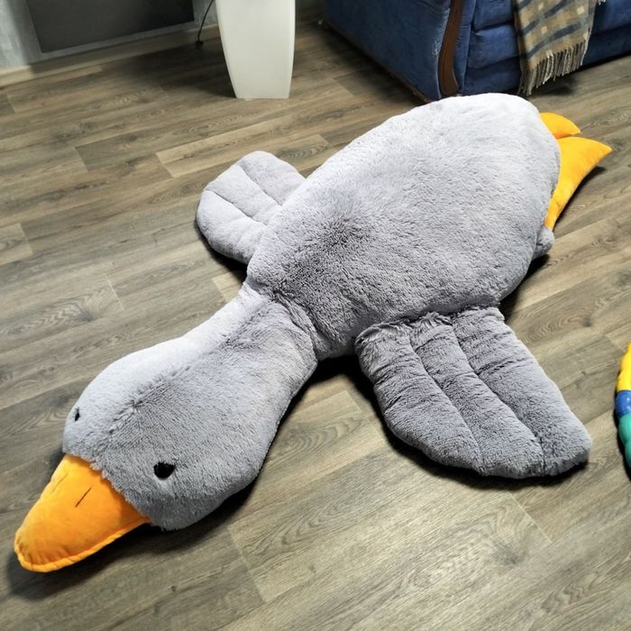 М'яка іграшка подушка гусак обіймашка