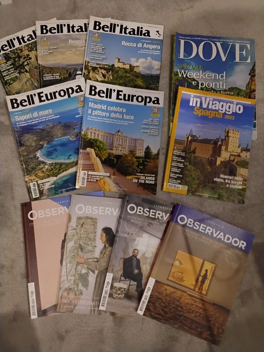 Revistas viagens / lazer