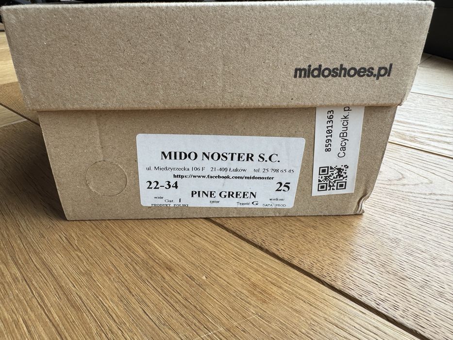 Kozaki mido noster 25 dla chlopca