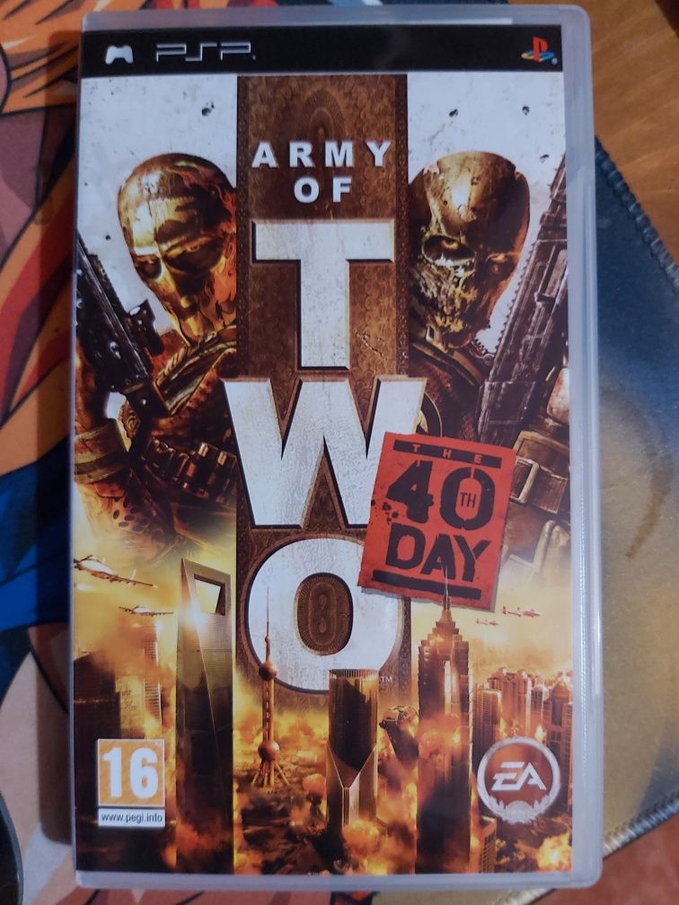 Jogo Army of Two PSP novo