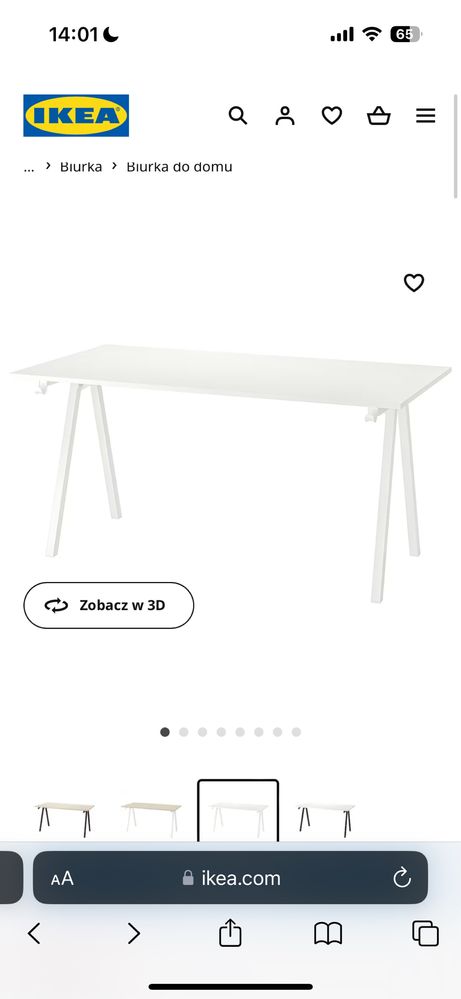 Biurko Trotten ikea