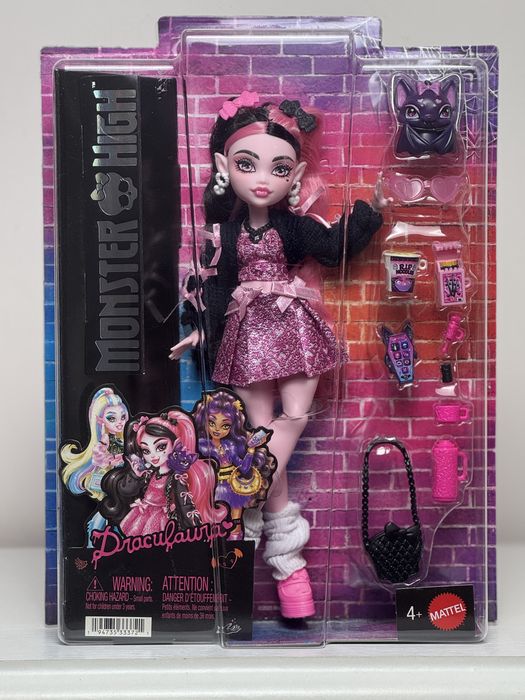 Дракулаура з бантиками Монстер хай Draculaura Monster High