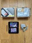 3DS XL + Caixa (Desbloqueada, 128Gb, Todos os Pokemon/Mario/Zelda/etc)