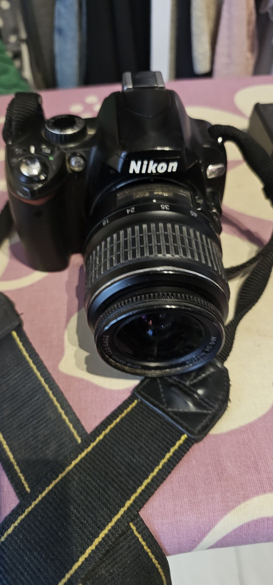 Nikon D60 plus obiektyw