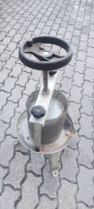 Prensa de mel manual aço inoxidável