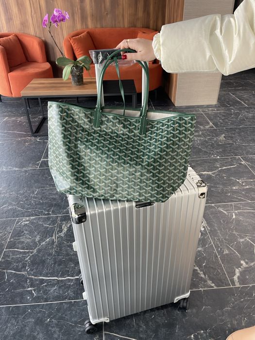 Сумка шоппер Goyard найкраща версія виконання усі деталі збережено