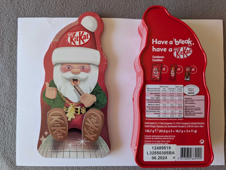 Caixa Natal KitKat