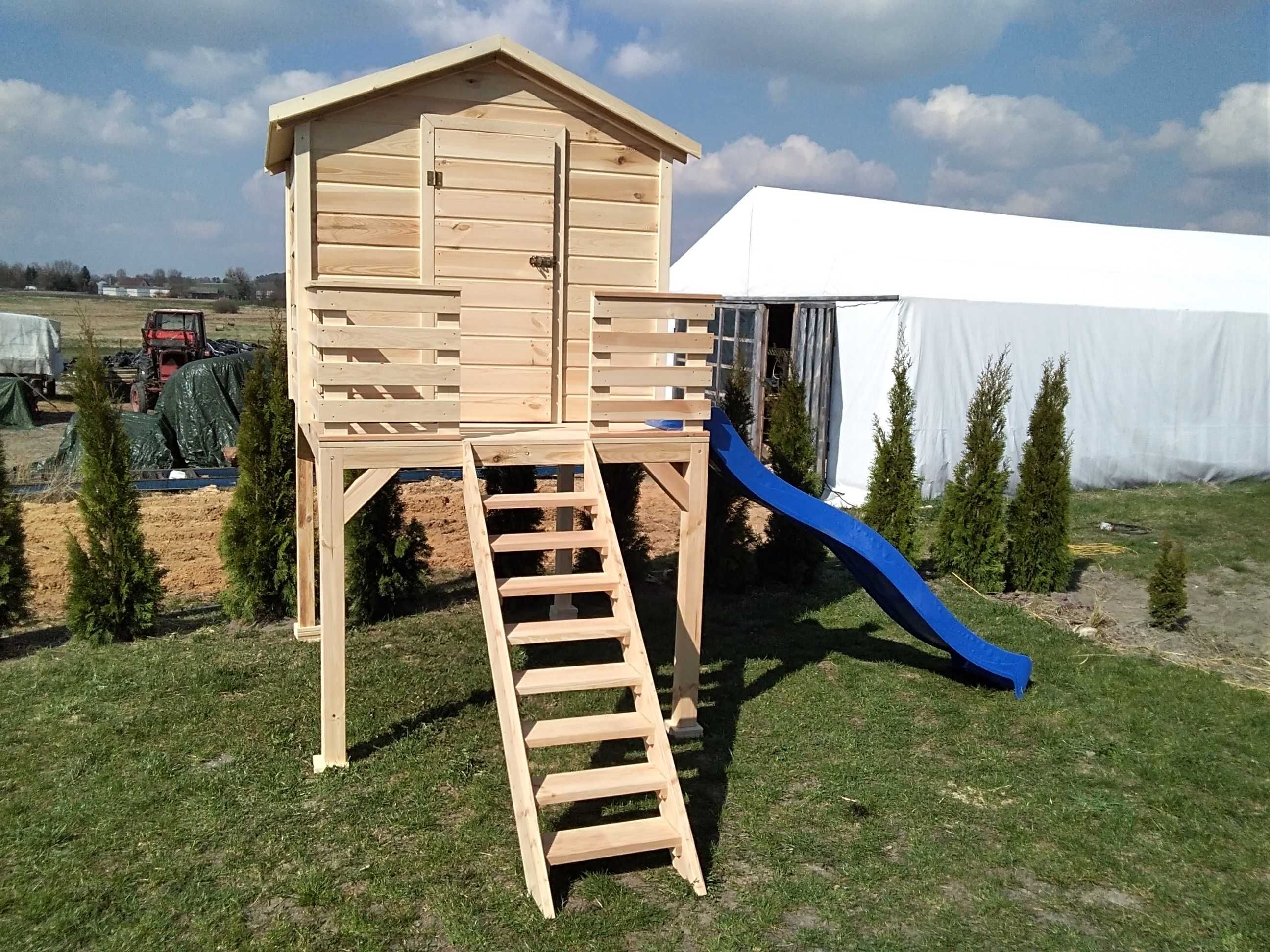 Domek dla dzieci, plac zabaw, ślizg w cenie, Z MOŻLIWOŚCIĄ ROZBUDOWY!