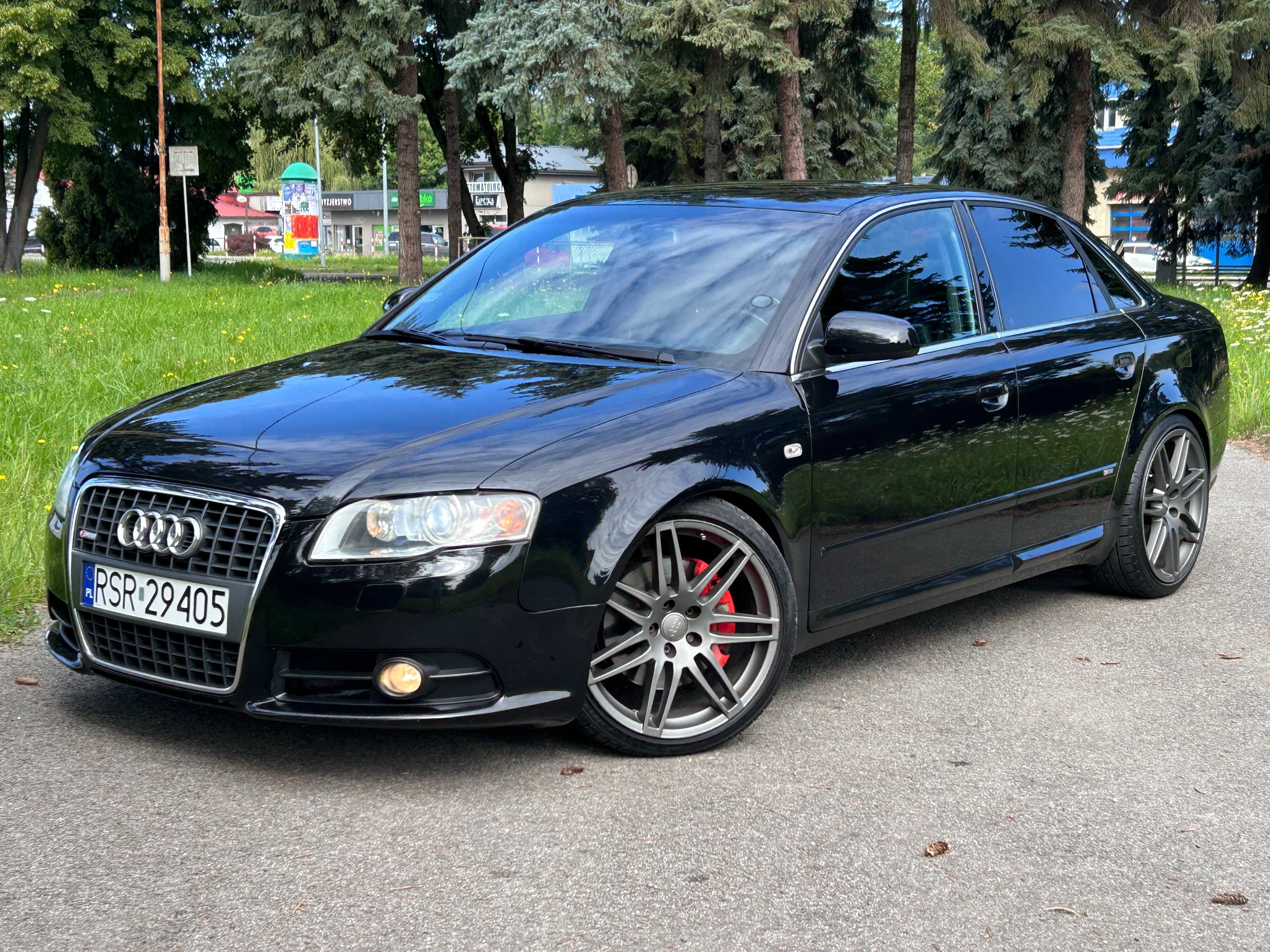 Audi A4 B7*S-line*Bi-xenon*BOSE*Podgrzewane Fotele*Czujniki Parkowania