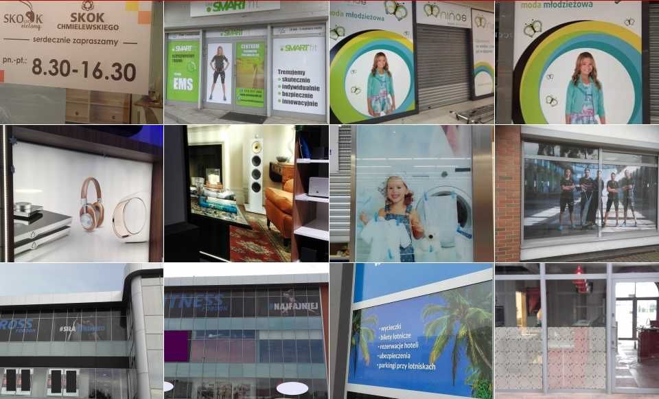Druk Wielkoformatowy, Banery, Folia, Plakaty, REKLAMY, Oklejanie aut,