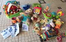 Lote de brinquedos de criança/bebé