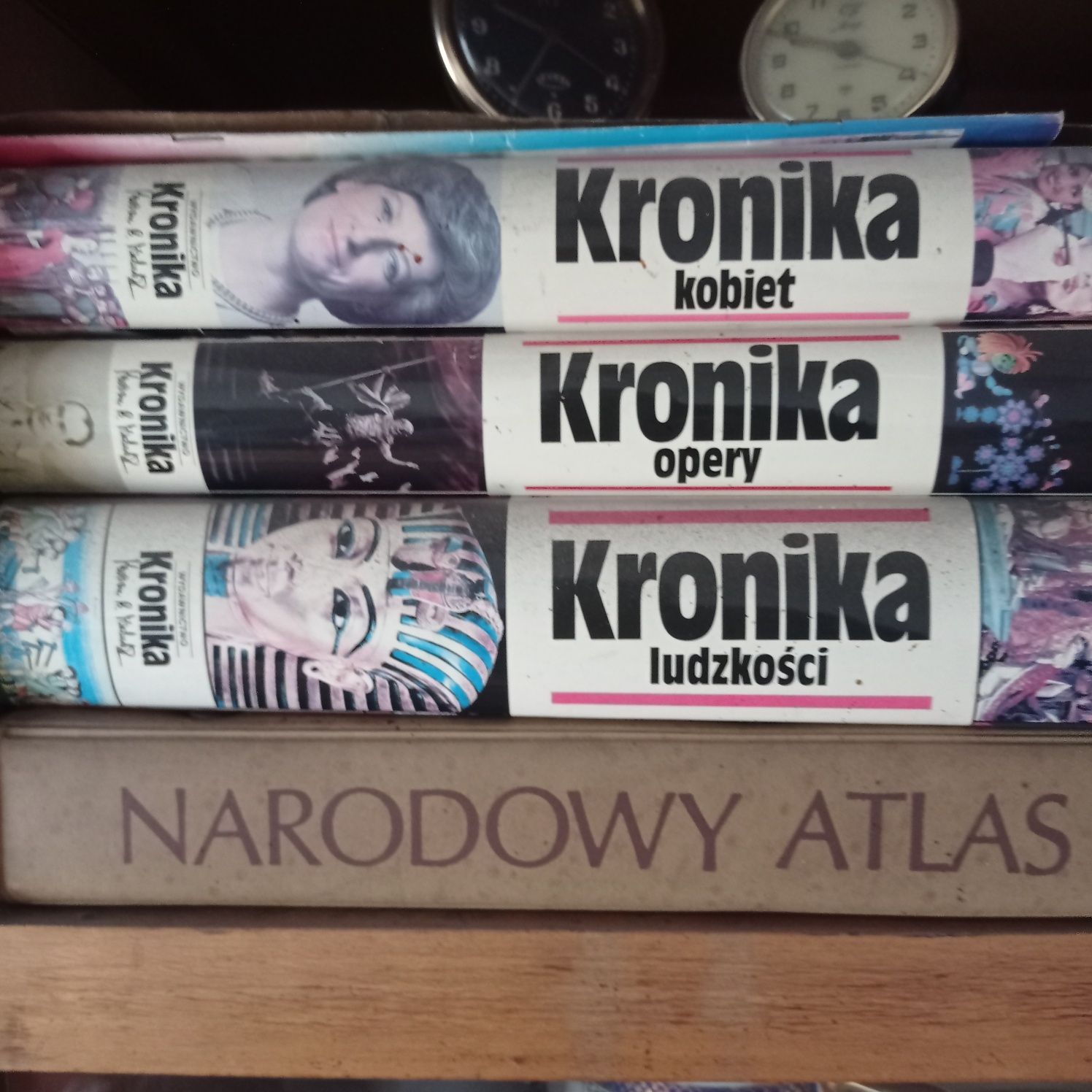 sprzedam książki albumy kronika kobiet opery ludzkości . narodowy atl