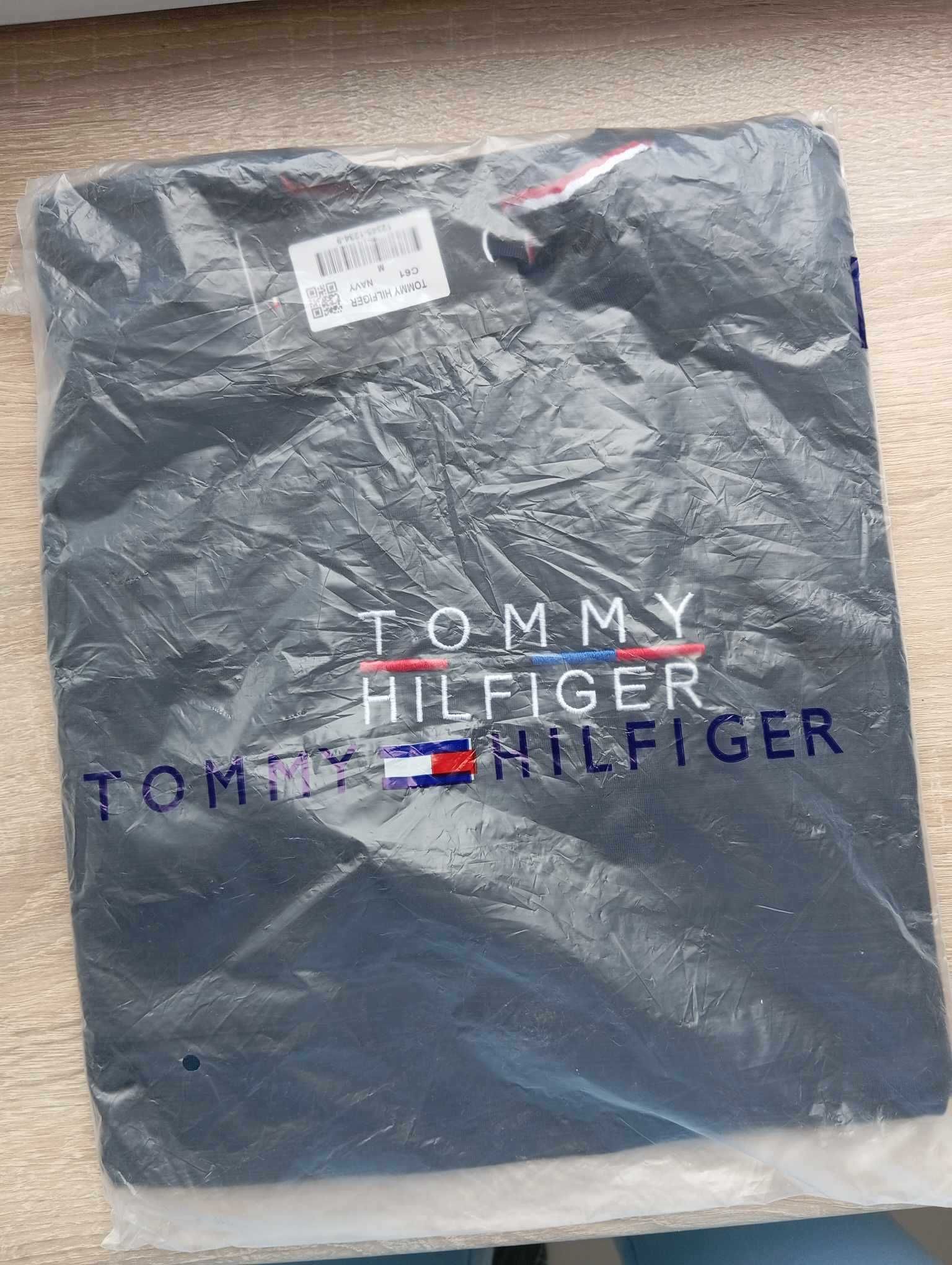 Koszulka Tommy Hilfiger, t-shirt classic, granatowa M, nowość!