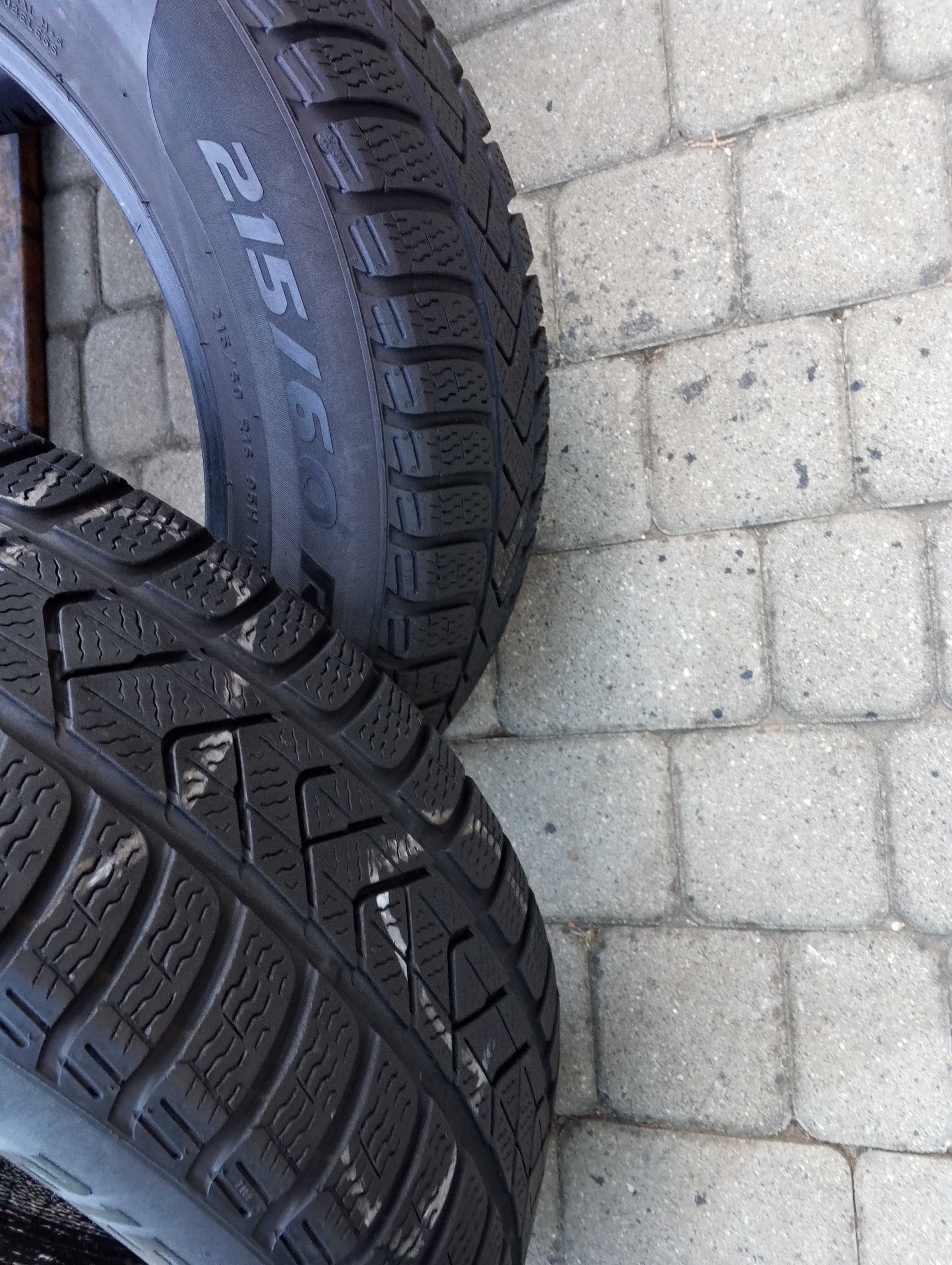 opony 2szt.215/60/16 Pirelli SottoZero 3