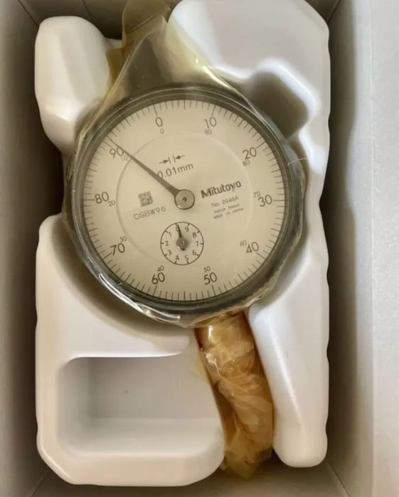 Індикатор 10мм 0,01мм 2046A, 2046AB Mitutoyo, Оригінал