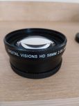 Lente angular ZEIKOS, para máquina fotográfica Digital CANNON