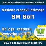 Rzepak ozimy SM Bolt C1, opak. 2 mln. n. Integal Pro i Lumiposa