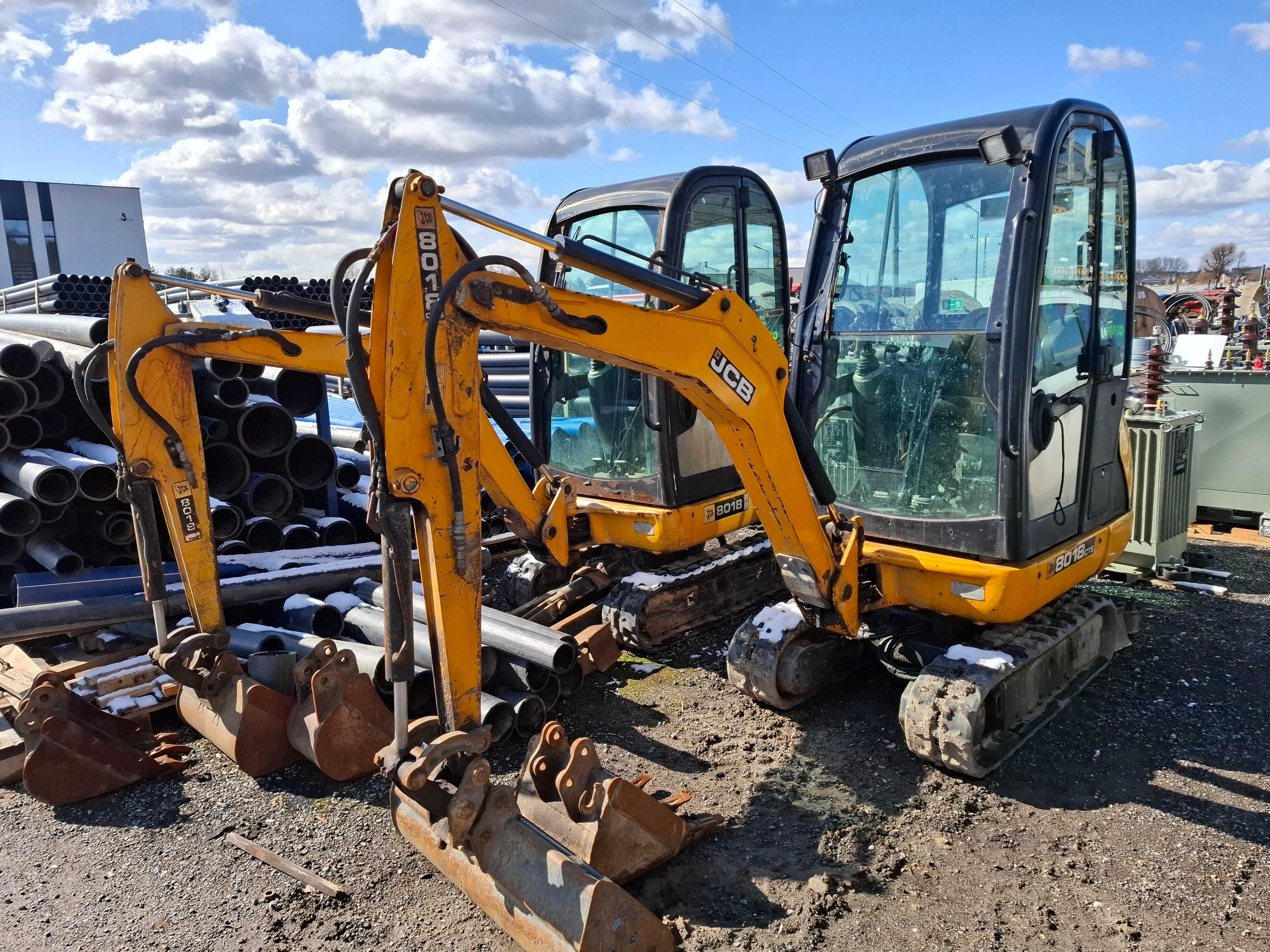 Mini koparka JCB 8018