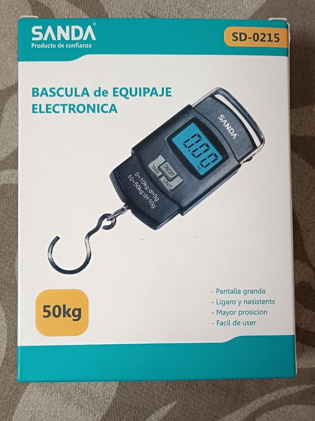 Balança Eletrónica Portátil (até 50 kgs)