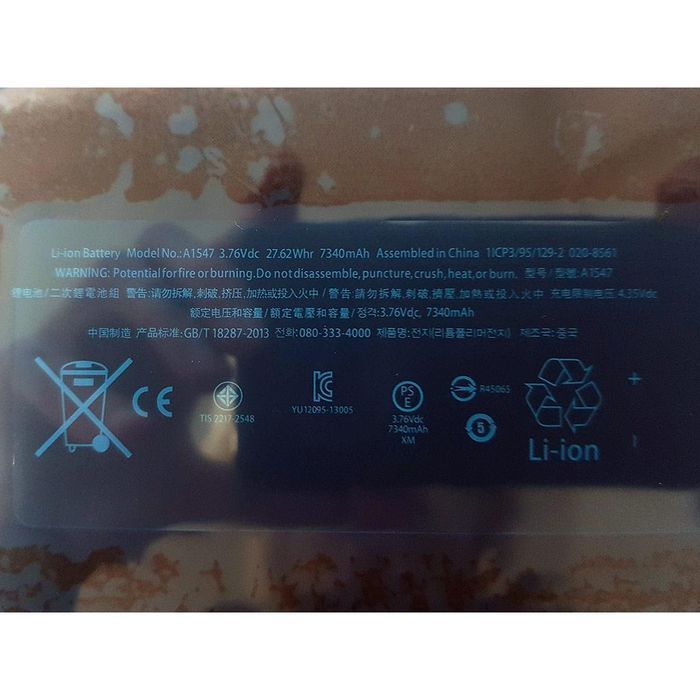 Bateria Do Apple Ipad Air 2 Ipad 6 A1547