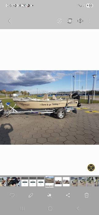 Semper 440 łódź wedkarska