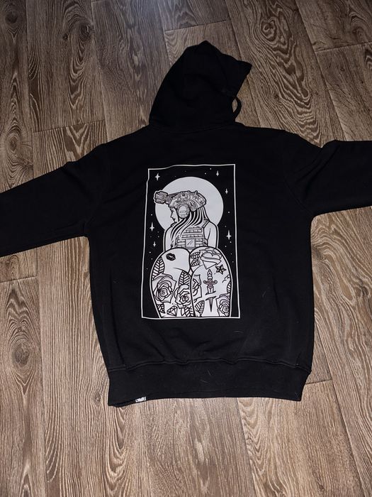 Чорне худі Hate cult