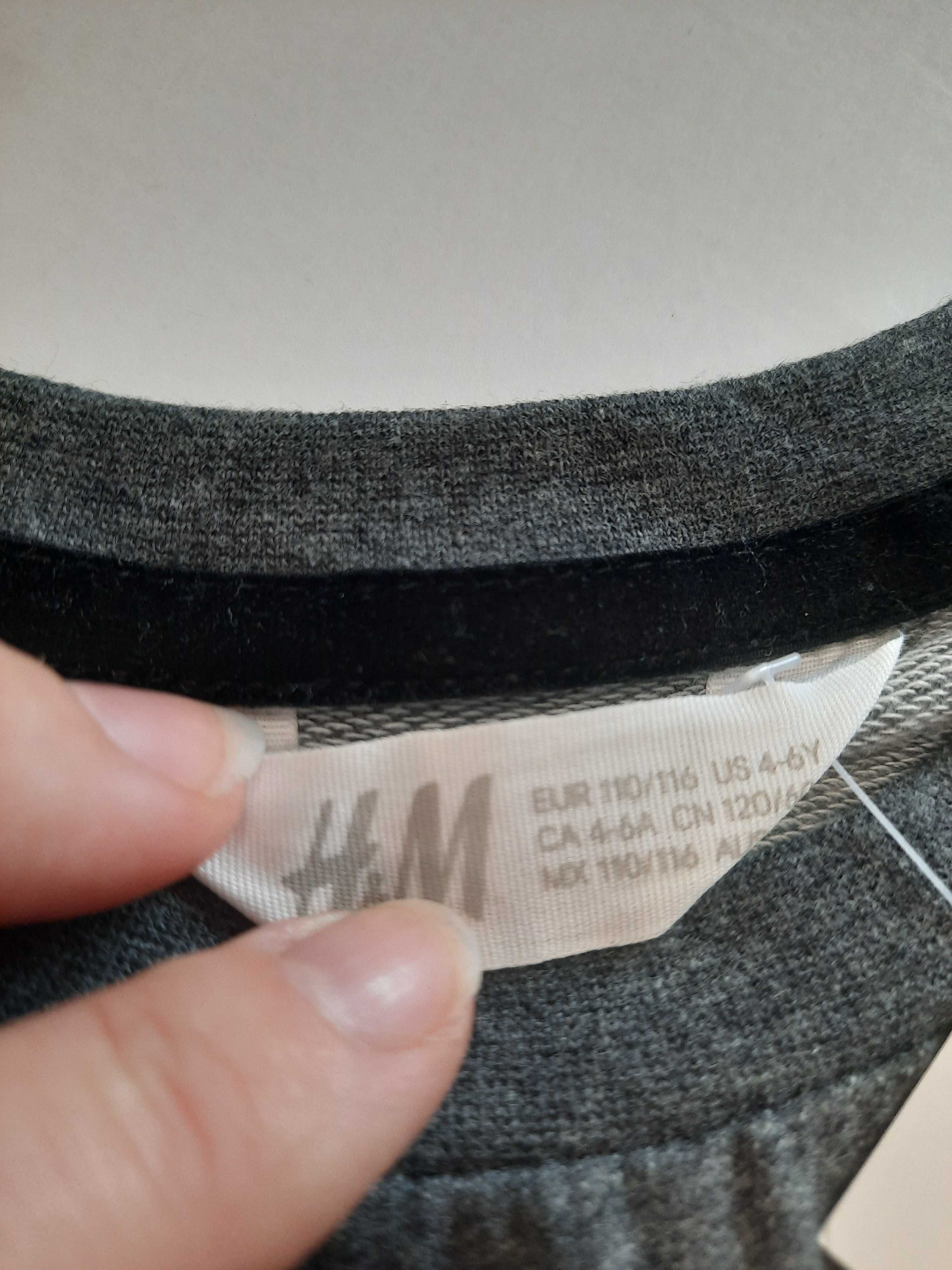 Nowa bluza ddla dziewczynki H&M roz 110-116 kot kotek